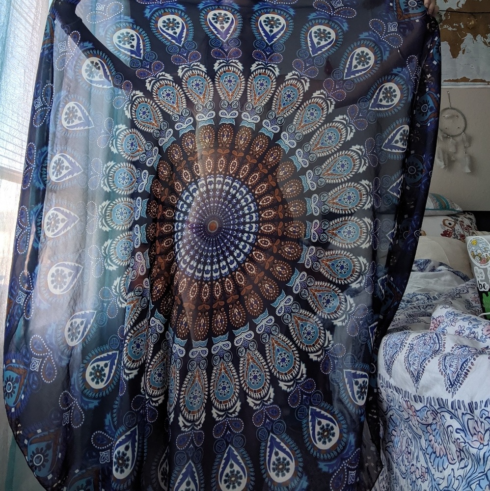 Boho scarf/shawl/tapestry